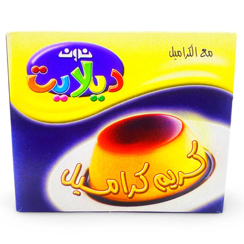 Caramel cream 12 pices -كريم كراميل 12 حبه