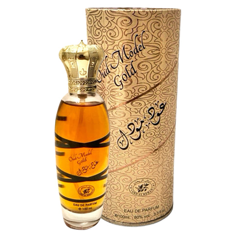 Oud model gold unisex perfume-O1-عطر عود مودل الذهبي رجالي ونسائي